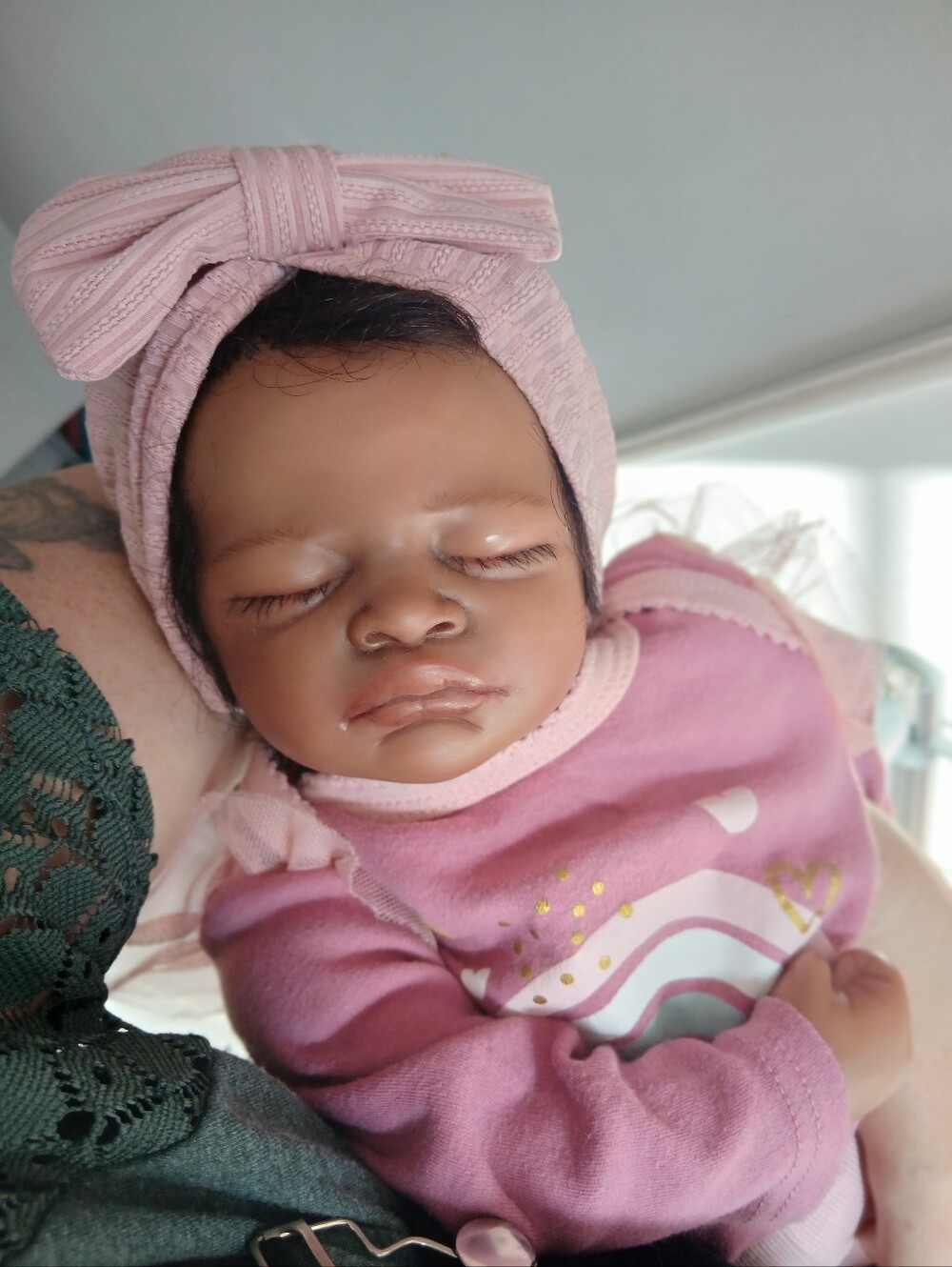 Authentic Reborn Baby Aisha Sleeping Bountiful Baby Asleep Girl Boy